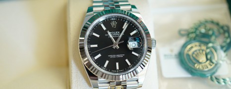 NEW!!! Rolex Datejust 41 Jubilee WhiteGold Bezel Black Dial 41 mm Ref.126334 (NEW 10/2022)