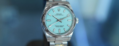 Rolex Oyster Perpetual Turquoise Blue Dial (Tiffany) 31 mm Ref.277200 (07/2022)