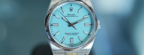 NEW!!! Rolex Oyster Perpetual Turquoise Blue Dial (Tiffany) Dial 36 mm REF.126000 (NEW Thai AD 12/2022)