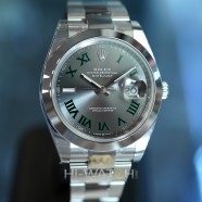 NEW!!! Rolex Datejust 41 Slate Grey Roman (Wimbledon) Dial 41 mm Ref.126300 (NEW 12/2022)