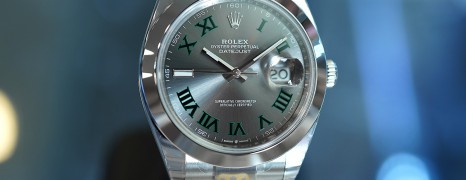 NEW!!! Rolex Datejust 41 Slate Grey Roman (Wimbledon) Dial 41 mm Ref.126300 (NEW 12/2022)