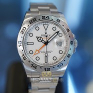 Rolex Explorer II Orange Hand White Dial 42 mm Ref.216570 (03/2014)