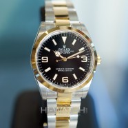 Rolex Explorer I 2K Yellow Rolesor 36 mm Ref.124273 (10/2022)