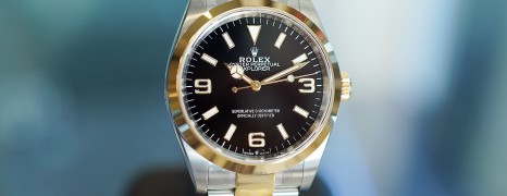 Rolex Explorer I 2K Yellow Rolesor 36 mm Ref.124273 (10/2022)