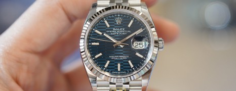 NEW!!! Rolex Datejust Jubilee Blue Motif Dial 36 mm Ref.126234 (NEW 09/2022)