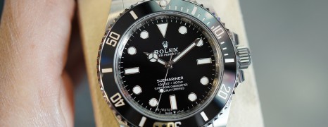 NEW!! Rolex Submariner Nodate Ceramic 41 mm Ref.124060 (NEW Thai AD 12/2022)