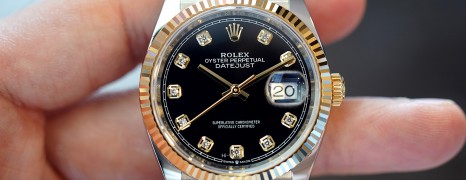 Rolex Datejust Jubilee 2K Black Dial Diamond 36 mm REF.126233 (Thai AD 06/2020)