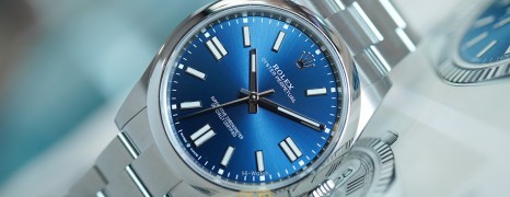 NEW!!! Rolex Oyster Perpetual Blue Dial 41 mm REF.124300 (NEW Thai AD 09/2022)