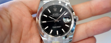 NEW!! Rolex Datejust 41 Black Dial 41 mm Ref.126300 (NEW 03/2022)