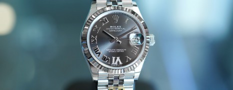 Rolex Datejust Jubilee Dark Grey Roman Dial VI Diamonds 31 mm REF.278274 (Thai AD 01/2021)