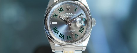 NEW!!! Rolex Datejust Wimbledon Dial 36 mm Ref.126200 (NEW 12/2022)