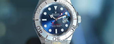 NEW!!! Rolex Yacht-Master Blue Sunray Dial 40 mm Ref.126622 (NEW 01/2023)