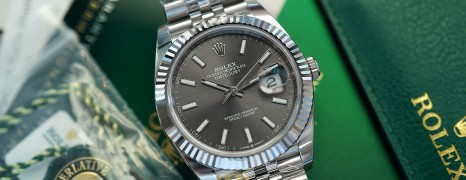 NEW!!! Rolex Datejust 41 Jubilee Slate Dial 41 mm Ref.126334 (NEW 12/2022)