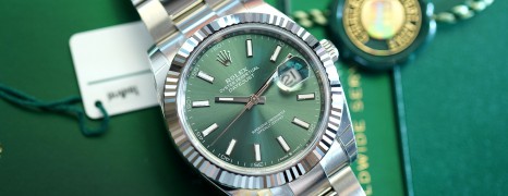 NEW!!! Rolex Datejust 41 Mint Green Dial 41 mm Ref.126334 (NEW Thai AD 09/2022)