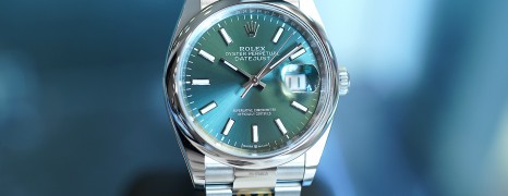 NEW!!! Rolex Datejust Mint Green Dial 36 mm Ref.126200 (NEW 02/2023)