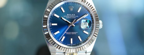 NEW!! Rolex Datejust 41 White Gold Bezel Blue Dial 41 mm Ref.126334 (NEW 01/2023)