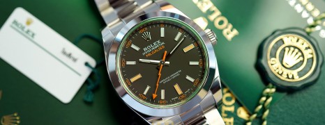 NEW!!! Rolex Milgauss Black Dial Green Sapphire 40 mm Ref.116400GV (NEW Thai AD 01/2023)