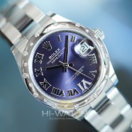 NEW!! Rolex Datejust Dark Purple Dial Diamond Bezel 31 mm Ref. 278344RBR (เพชรกระจาย เพชร VI)(NEW Thai AD 01/2023)