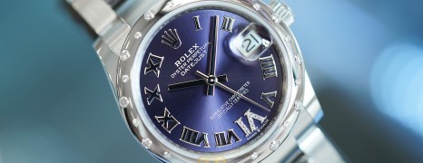 NEW!! Rolex Datejust Dark Purple Dial Diamond Bezel 31 mm Ref. 278344RBR (เพชรกระจาย เพชร VI)(NEW Thai AD 01/2023)