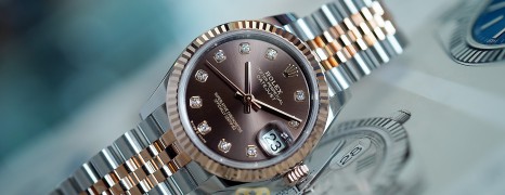 NEW!! Rolex Datejust Everose Rolesor Chocolate Diamond 31 mm REF.278271 (NEW Thai AD 01/2023)