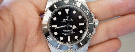 NEW!! Rolex Submariner Nodate Ceramic 41 mm Ref.124060 (Thai AD 09/2022)