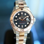 Rolex Yacht-Master Everose Gold Black Dial 37 mm Ref.268621