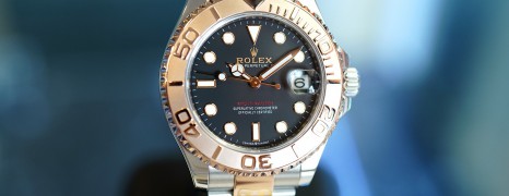 Rolex Yacht-Master Everose Gold Black Dial 37 mm Ref.268621