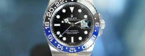 Rolex GMT-Master II Black Dial Black Blue Ceramic REF.116710BLNR (Batman)(01/2019)