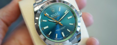 Rolex Milgauss Z-Blue Dial 40 MM Ref. 116400GV (Thai AD 01/2022)