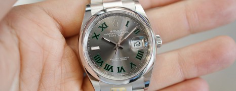 NEW!!! Rolex Datejust Wimbledon Dial 36 mm Ref.126200 (NEW 01/2023)