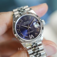 Rolex Datejust Jubilee Dark Purple Roman Dial VI Diamonds 31 mm REF.278274 (07/2022)