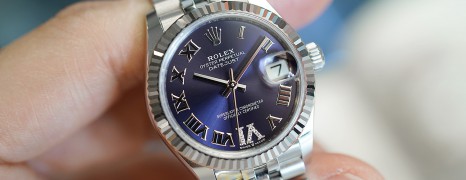 Rolex Datejust Jubilee Dark Purple Roman Dial VI Diamonds 31 mm REF.278274 (07/2022)