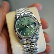 NEW!!! Rolex Datejust Jubilee Mint Green Dial 36 mm Ref.126234 (NEW 04/2023)