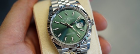 NEW!!! Rolex Datejust Jubilee Mint Green Dial 36 mm Ref.126234 (NEW 04/2023)