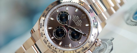 Rolex Cosmograph Daytona Full Everose Gold Chocolate Dial 40 mm Ref.116505 (10/2021)