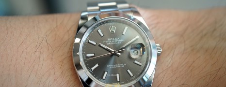 NEW!!! Rolex Datejust 41 Dark Rodium Dial 41 mm Ref.126300 (NEW Thai AD 04/2023)