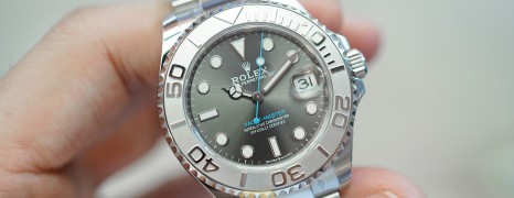 NEW!!! Rolex Yacht-Master Dark Rhodium Dial 37 mm Ref.268622 (NEW Thai AD 03/2023)