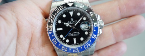 Rolex GMT-Master II Black Dial Black Blue Ceramic REF.116710BLNR (Batman)(01/2019)