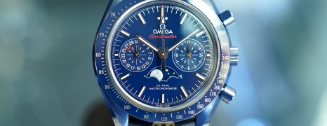 Omega Speedmaster Blue Side of the Moon Chronograph Moonphase 44.25 mm (Thai AD 10/2022)