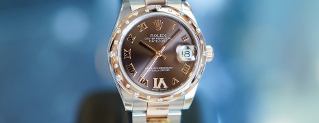 Rolex Datejust Everose Rolesor Chocolate VI Diamond 31 mm REF.178341 (07/2017)