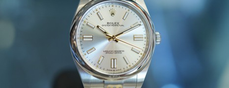 Rolex Oyster Perpetual Silver Dial 41 mm REF.124300 (THAI AD 05/2023)