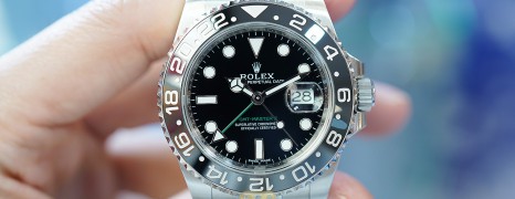 Rolex GMT-Master II Black Ceramic Green Hand 40 mm REF.116710LN (09/2018)