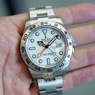 Rolex Explorer II Orange Hand White Dial 42 mm Ref.216570 (05/2019)