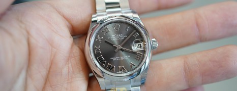 NEW!! Rolex Datejust Dark Grey Roman Dial 31 mm REF.278240 (NEW Thai AD 07/2023)