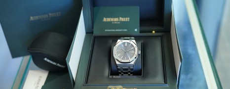 NEW!!! AP Audemars Piguet Royal Oak Grey Dial 41 mm REF.15510ST.OO.1320ST.10 (NEW 07/2023)