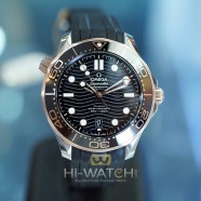 NEW!!! Omega Seamaster Diver 300M Sedna™ Gold 18K Master Co-Axial Black Dial 42 mm (NEW Thai AD 08/2023)