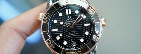 Omega Seamaster Diver 300M Sedna™ Gold 18K Master Co-Axial Black Dial 42 mm (Thai AD 02/2023)
