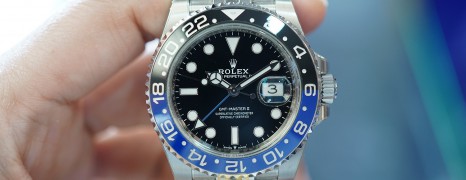 Rolex GMT-Master II Black Blue Ceramic Jubilee 40 mm Ref.126710BLNR (Batman)(Thai AD 05/2021)