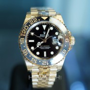 NEW!!! Rolex GMT-Master II Full Yellow Gold Grey and Black Ceramic 40 mm REF.126718GRNR (NEW Thai AD 09/2023)