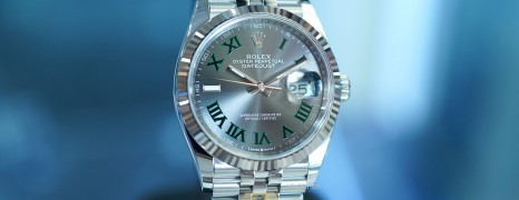 NEW!!! Rolex Datejust Jubilee Slate Grey Roman (Wimbledon) Dial 36 mm Ref.126234 (NEW Thai AD 09/2023)